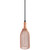 Glimmer Bottle-Shaped Rose Gold Pendant Light  EEI-2900