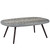 Endeavor Outdoor Patio Wicker Rattan Coffee Table Gray EEI-3026-GRY