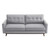 Prompt Upholstered Fabric Sofa Light Gray EEI-3046-LGR