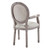 Arise Vintage French Upholstered Fabric Dining Armchair Set of 2 Beige EEI-3106-BEI-SET
