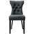 Silhouette Dining Vinyl Side Chair Black EEI-812-BLK