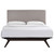 Tracy King Bed Cappuccino Gray MOD-5318-CAP-GRY
