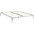 Ollie King Bed Frame Silver MOD-5433-SLV