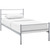 Alina Twin Platform Bed Frame Gray MOD-5551-GRY-SET