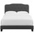 Amelia Full Upholstered Fabric Bed Gray MOD-5839-GRY
