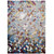 Lavendula Triangle Mosaic 8x10 Area Rug Multicolored R-1089A-810