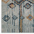 Jenica Distressed Moroccan Tribal Abstract Diamond 8x10 Area Rug Silver Blue, Beige and Brown R-1109A-810