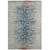 Hesper  Distressed Contemporary Floral Lattice 5x8 Area Rug Teal, Beige and Brown R-1110A-58