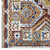 Florita Distressed Southwestern Aztec 4x6 Area Rug Multicolored R-1120A-46