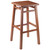 Carter Bar Stool 29", Teak Finish