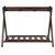 Remy Luggage Rack with Shelf in Cappuccino