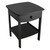 Claire Accent Table Black Finish