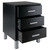 Cawlins Accent Table Black Finish