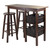 Egan 5pc Breakfast Table with 2 Baskets and 2 Stools