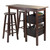 Egan 5pc Breakfast Table with 2 Baskets and 2 Stools