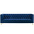 Delight Tufted Button Performance Velvet Sofa Navy EEI-3455-NAV