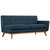 Engage L-Shaped Sectional Sofa Azure EEI-2108-AZU-SET