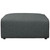 Mingle Fabric Ottoman Gray EEI-2726-GRY