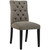 Duchess Dining Chair Fabric Set of 4 Granite EEI-3475-GRA