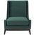 Confident Accent Upholstered Performance Velvet Lounge Chair Green EEI-3488-GRN