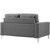 Allure Upholstered Sofa Gray EEI-2777-GRY