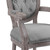 Arise Vintage French Dining Armchair Light Gray EEI-2796-LGR