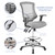 Calibrate Mesh Drafting Chair Gray EEI-3043-GRY