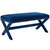 Rivet Performance Velvet Bench Navy EEI-3067-NAV