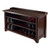 Dayton Storage Hall Bench with shelves 94841