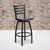 Metal Dining Bar Chair for High Traffic Businesses
