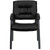 Black Leather Side Chair BT-1404-BKGY-GG
