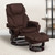 Modern Style Recliner and Ottoman Set