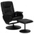 Black LeatherSoft Upholstery for Softness and Durability