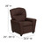 Safety Feature: will not recline unless child is in seated position and pulls ottoman 1" out and then reclines