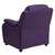 Plush Padded Back and Arms, Headrest Cover