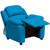 Safety Feature: will not recline unless child is in seated position and pulls ottoman 1" out and then reclines