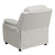 Plush Padded Back and Arms, Headrest Cover