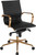 Black Mid-Back Office Chair BT-9826M-BK-GD-GG