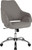 Contemporary Home and Office Chair with Curved Arms