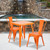 Modern Dining Table and Chair Set for Indoor or Outdoor Use