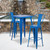Modern Bar Height Table and Chair Set for Indoor or Outdoor Use
