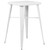 Bistro Bar Height Stools (Set of 2): 17.75"W x 20"D x 45.25"H