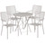 Set Includes Folding Table and 4 Chairs