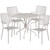 Set Includes Table and 4 Chairs