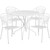 Set Includes Table and 4 Chairs Designed for Commercial and Residential Use