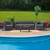 Contemporary Outdoor Seating Set