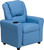 Light Blue Vinyl Upholstery