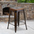 Industrial Dining Counter Stool for Indoor or Outdoor Use