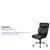 High Back Design with Headrest, Built-In Lumbar Support