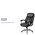 High Back Design with Headrest, Contoured Back and Seat